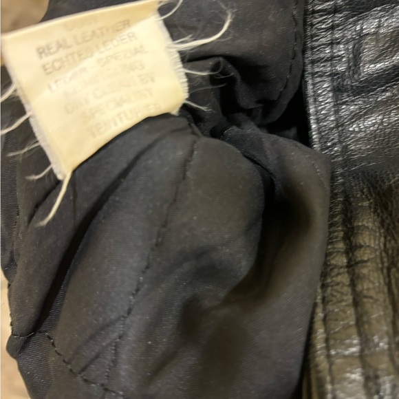 Vintage 80s Leather Biker Jacket - Picture 7 of 7